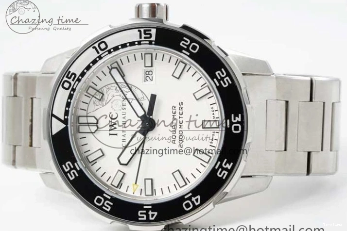 MIROTIME 0204 Youthful Aquatimer Automatic SS RSF 1:1 Best Edition White Black Dial on SS Bracelet A 7070